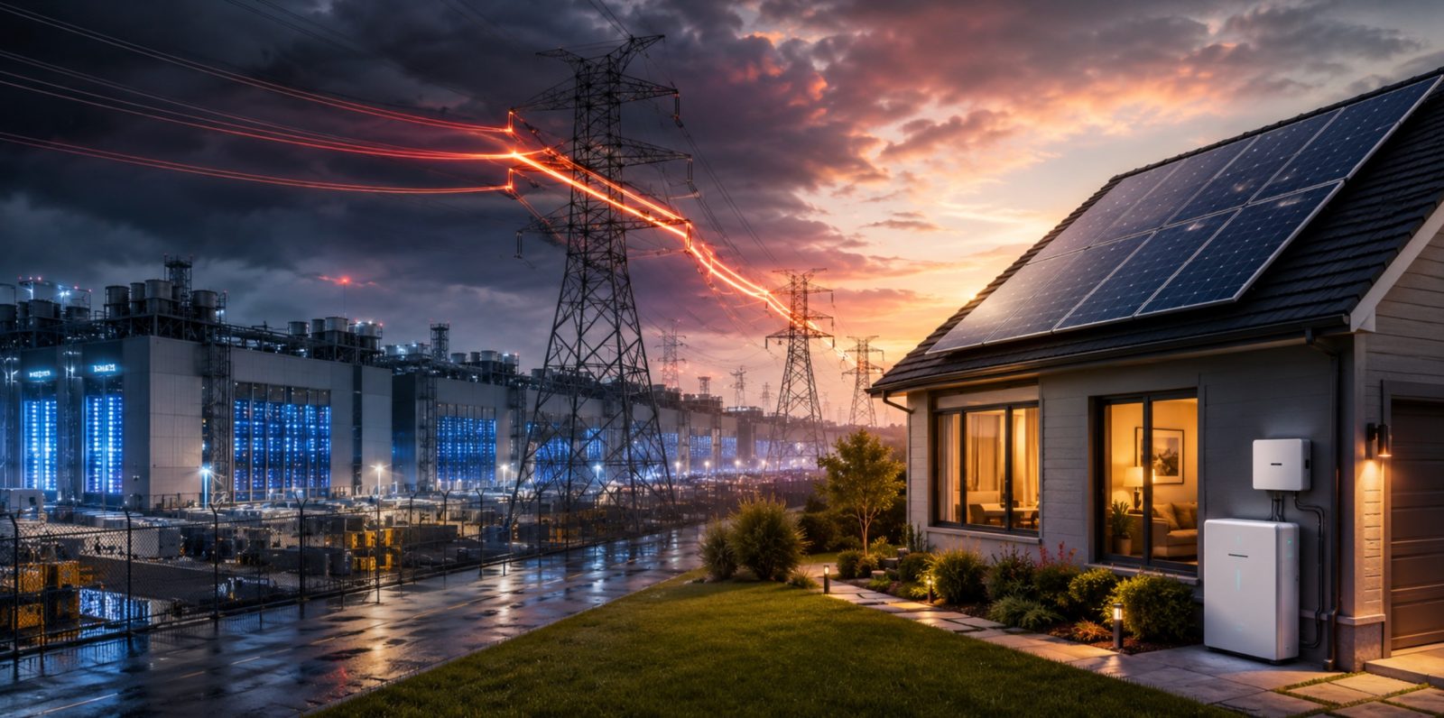 Residential solar vs datacenters