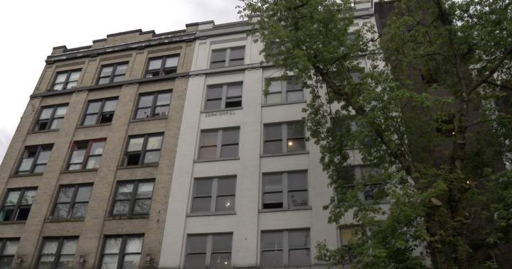 Vancouver SRO kept open for 2 tenants and last tenant refuses to move - BC