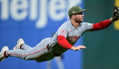 Matt McLain drives in three runs as Cincinnati Reds hold off Cleveland Guardians