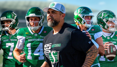 Corey Mace 'can't promise' all four quarterbacks make Saskatchewan Roughriders after CFL cutdown deadline
