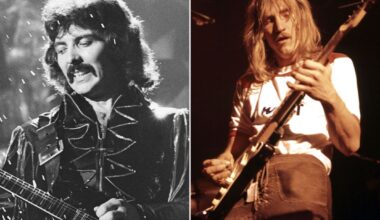 The time Black Sabbath recorded in the same room as the Eagles and found one of the consoles faders “so clogged with cocaine it wouldn't move”