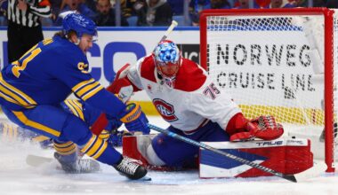 Canadiens fall to Sabres in Game 1 of second-round series