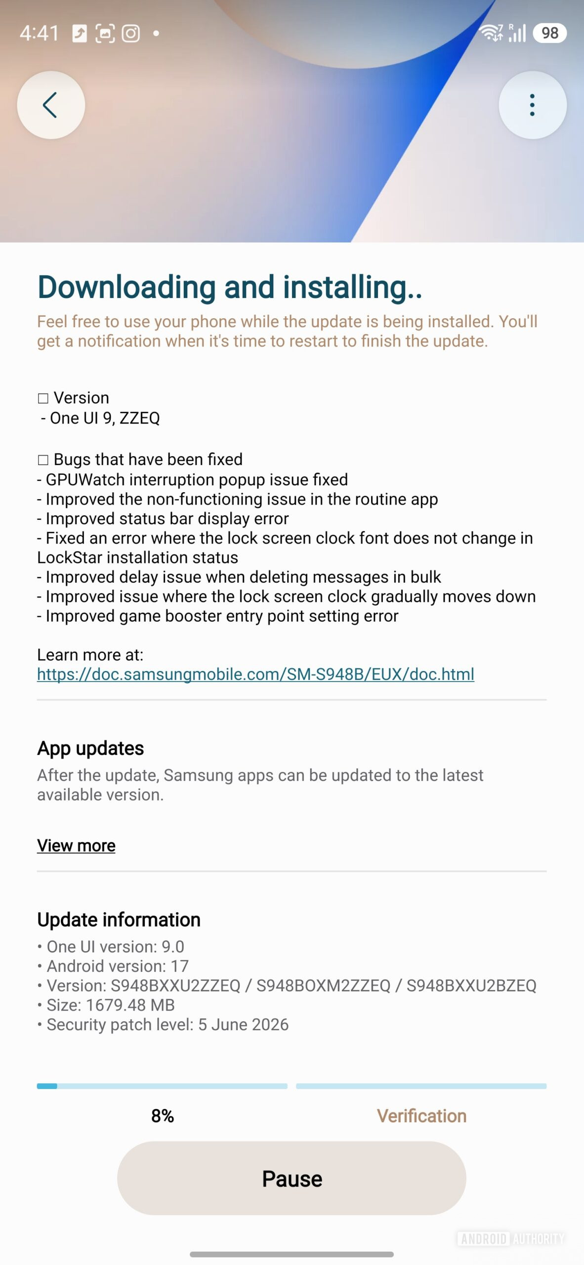 Samsung Galaxy S26 Ultra One UI 9 beta 2 Samsung Galaxy S26 Ultra One UI 9 beta 2