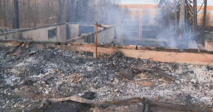 Sandy Beach, Alta. residents remain on evacuation standby as wildfire burns homes