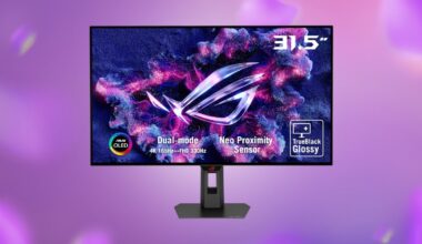 Save $200 on this dual mode OLED gaming monitor with 4K 165Hz and FHD 330Hz options