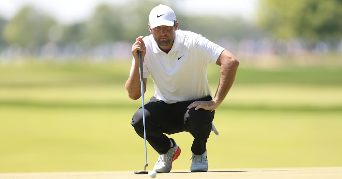 Scottie Scheffler’s pitiful putting hinders third round at PGA Championship