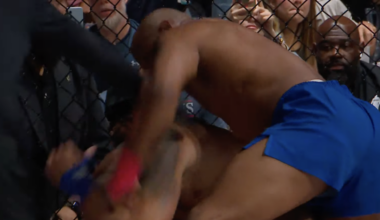 Gamebred Bareknuckle MMA video: Yoel Romero breaks Alex Nicholson’s jaw with brutal fight-ending punch