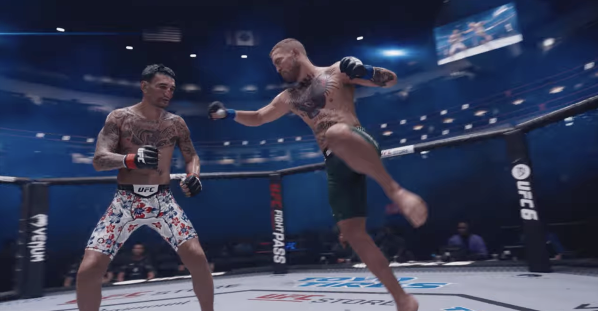 Foreshadowing? Watch Conor McGregor fight Max Holloway in UFC 6 trailer