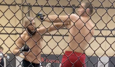 Khamzat Chimaev shares unseen training footage ‘bullying’ Sean Strickland