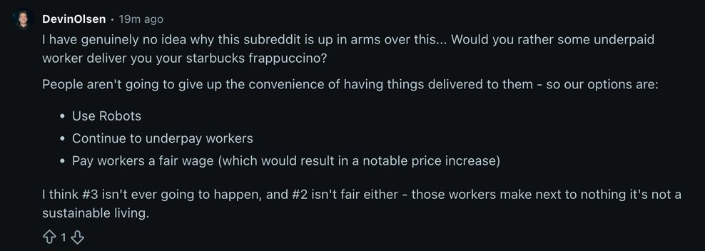 robot delivery