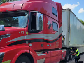 Caledon trucker