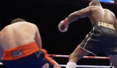 Usyk vs. Rico video: Frank Sanchez flattens Richard Torrez Jr. with brutal uppercut to score knockout win