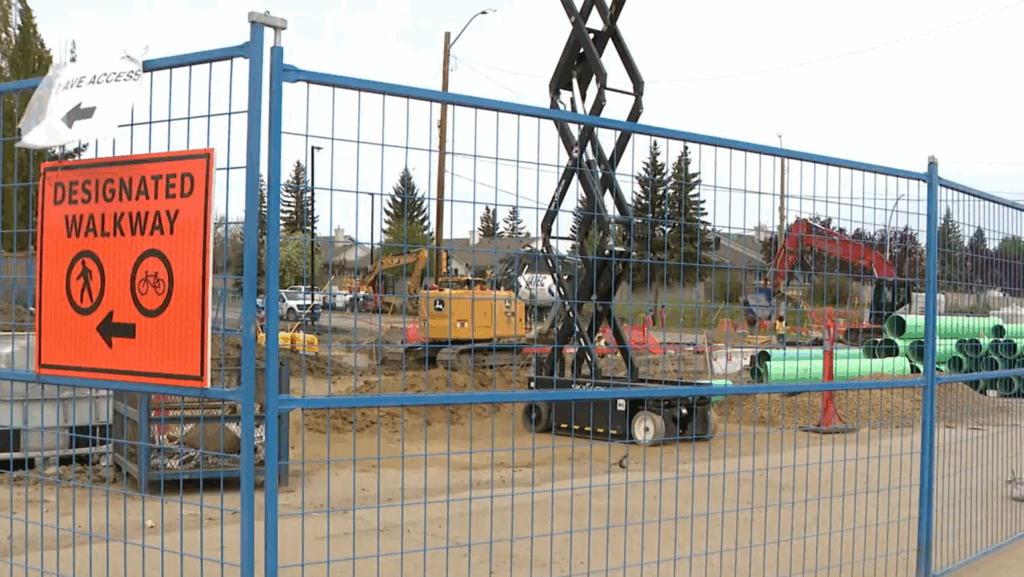 LRT construction leads to crawling commute in Twin Brooks