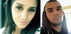ALL THE WORLD IS IN LOVE: Sukhpreet Singh and Tatum Ogden. INSTAGRAM