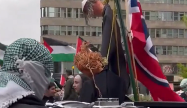 Mock hanging of Trump, Netanyahu sparks outrage from politicians, community groups
