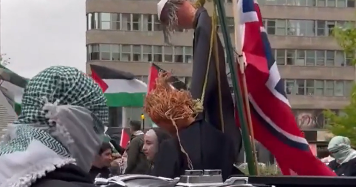 Mock hanging of Trump, Netanyahu sparks outrage from politicians, community groups