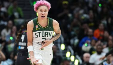 Storm beat Mystics in third-overall pick Awa Fam's debut