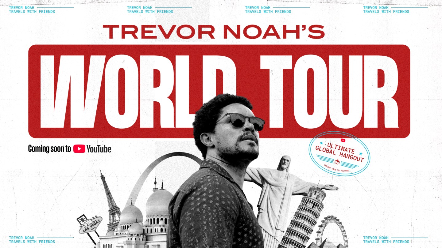 YouTube Dominates TV in 2026 Brandcast Pitch With Trevor Noah