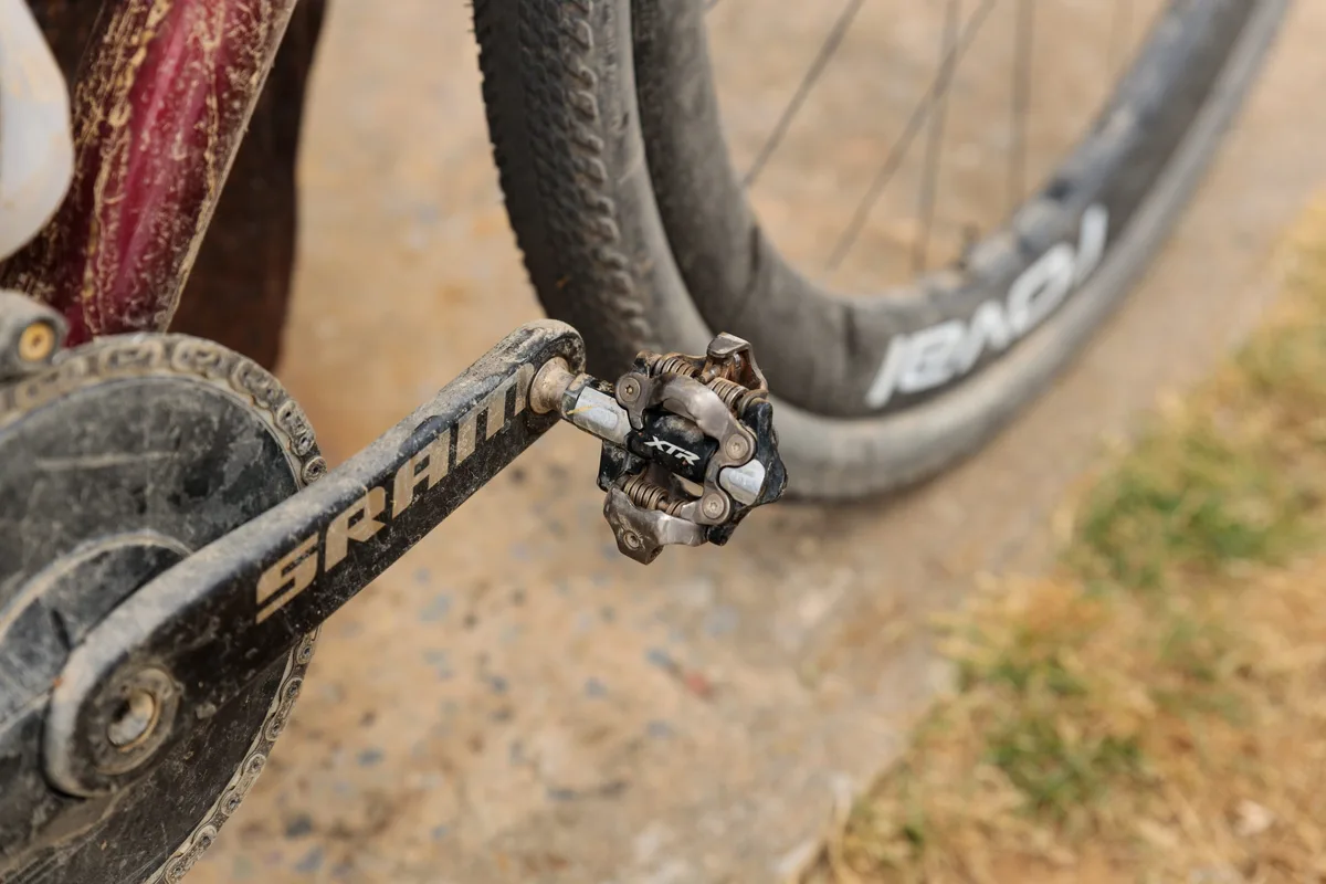Sofía Gómez Villafañe's Specialized S-Works Crux after the 2026 Traka 200