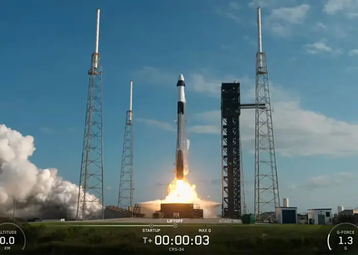 NASA science, cargo launch on 34th SpaceX resupply mission to space station