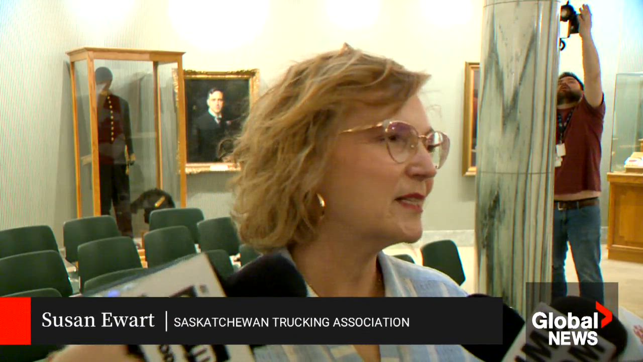 Click to play video: 'Another Saskatoon Overpass Strike'