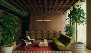 A Palm Court-Inspired Workspace is an Oasis in London