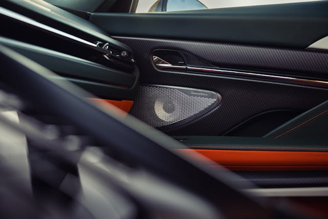 Aston Martin DB12S interior door panel