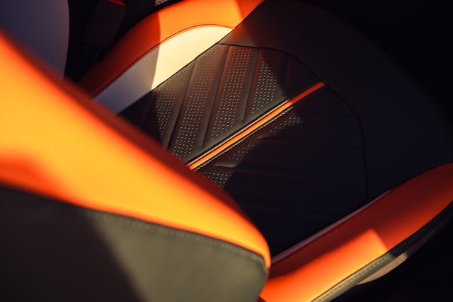 Aston Martin DB12S seat detail
