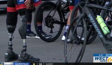 Veterans continue 1,000-mile cycling journey through Wilmington