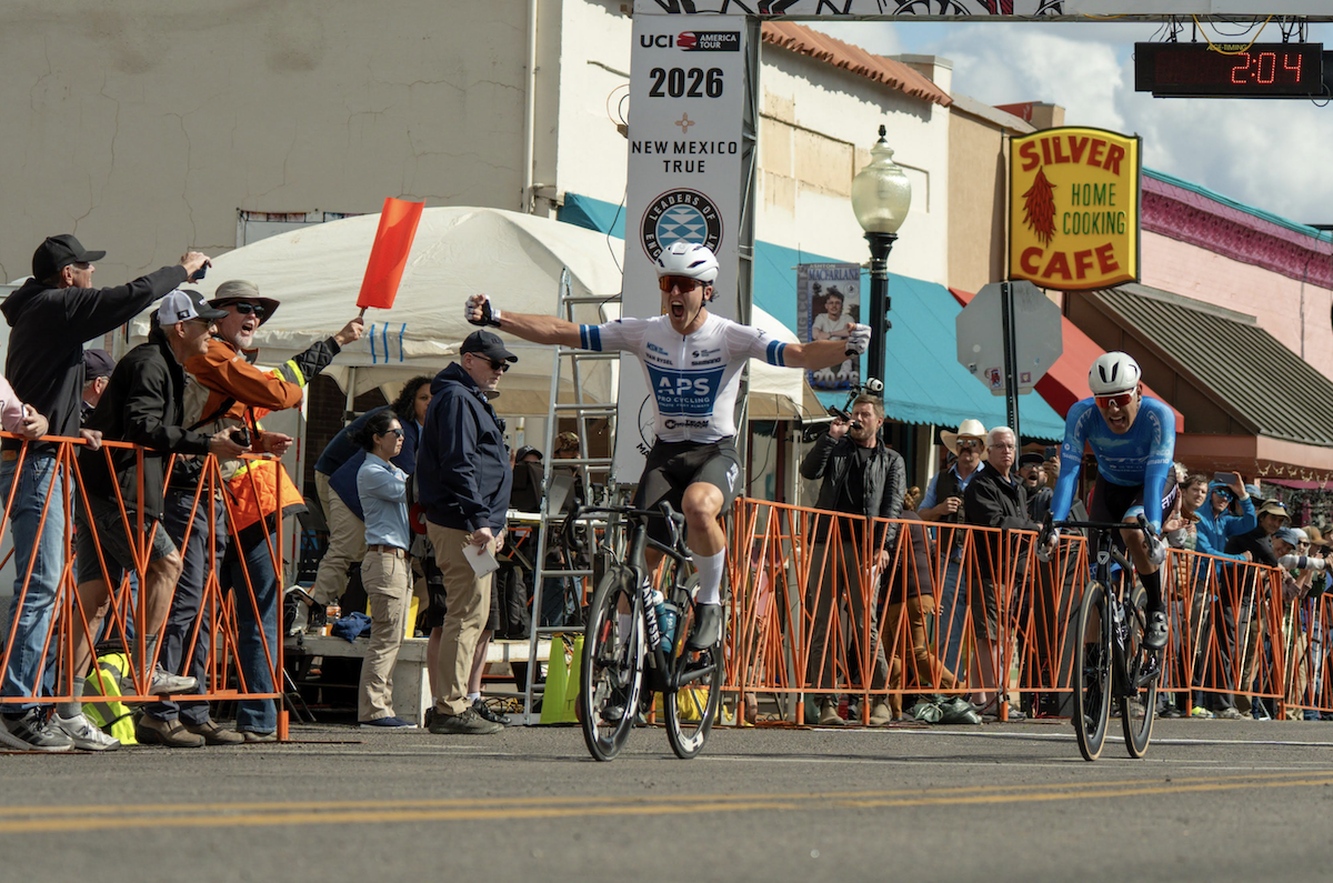 Patrick Welch takes the men's win on stage 4 of Tour of the Gila 2026