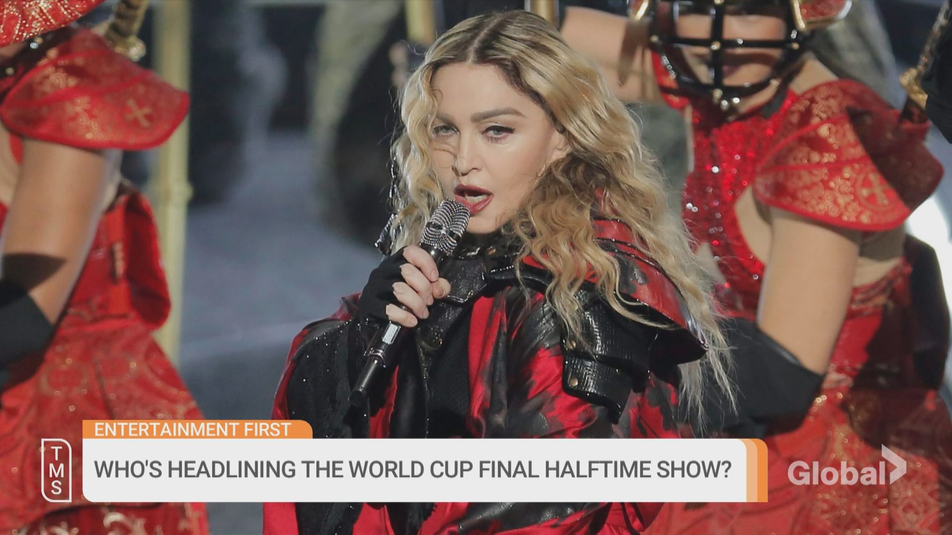 Click to play video: 'Madonna, Shakira, BTS and more headline halftime show for 2026 FIFA World Cup final'