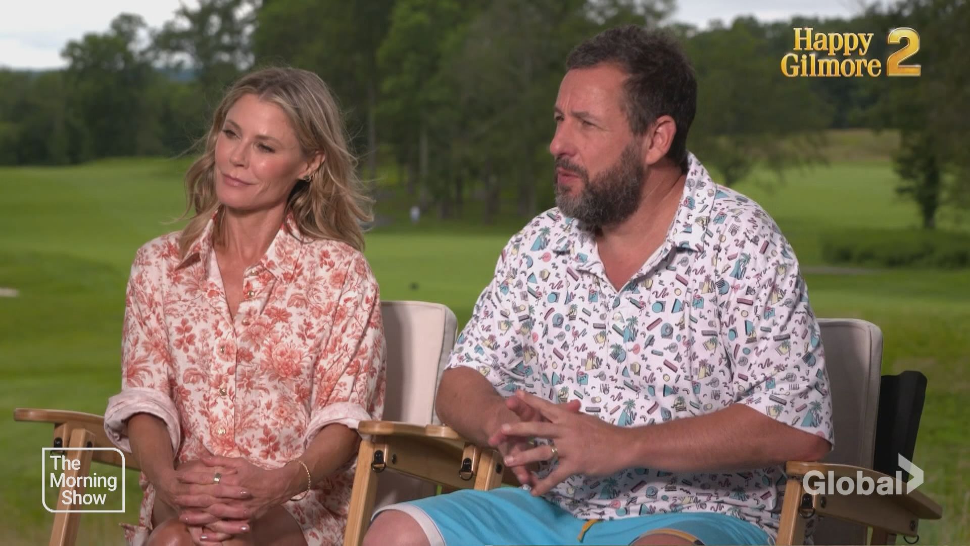 Click to play video: '‘We love Canada!’ Adam Sandler says Happy Gilmore 2 cast fell in love with BC'