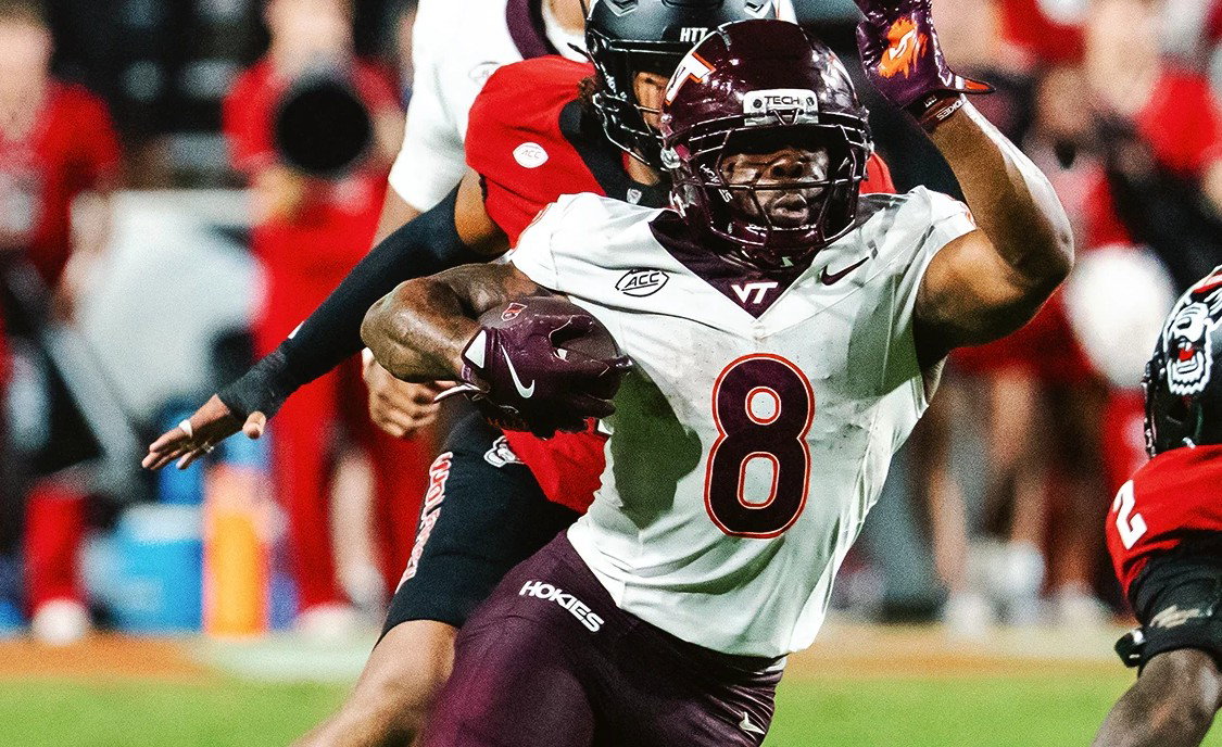 Calgary Stampeders sign Virginia Tech running back Terion Stewart, release one