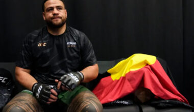 Tai Tuivasa UFC backstage