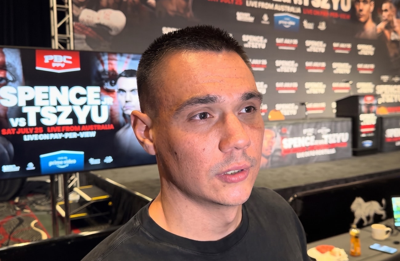 Image: Tim Tszyu doubts Errol Spence after three-year break