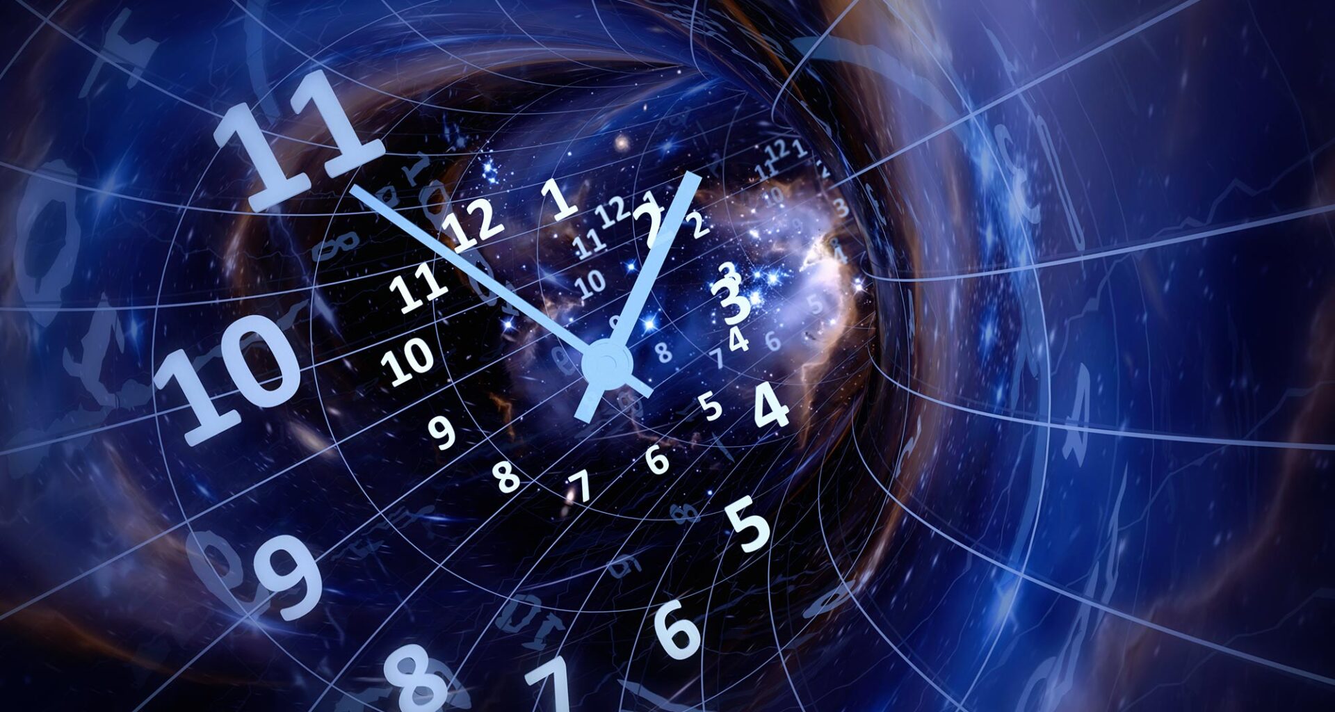 Time Space Infinity Clock