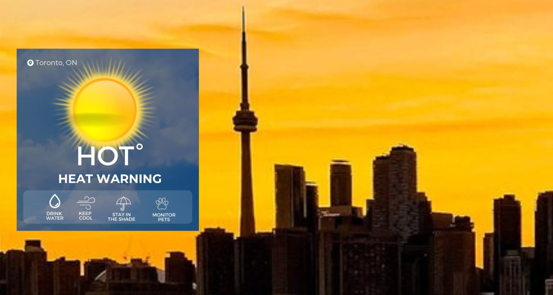 Toronto, Brampton, Mississauga weather could feel like 35 C today