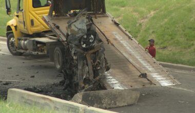 Fiery single vehicle crash kills one in NW Calgary, police say