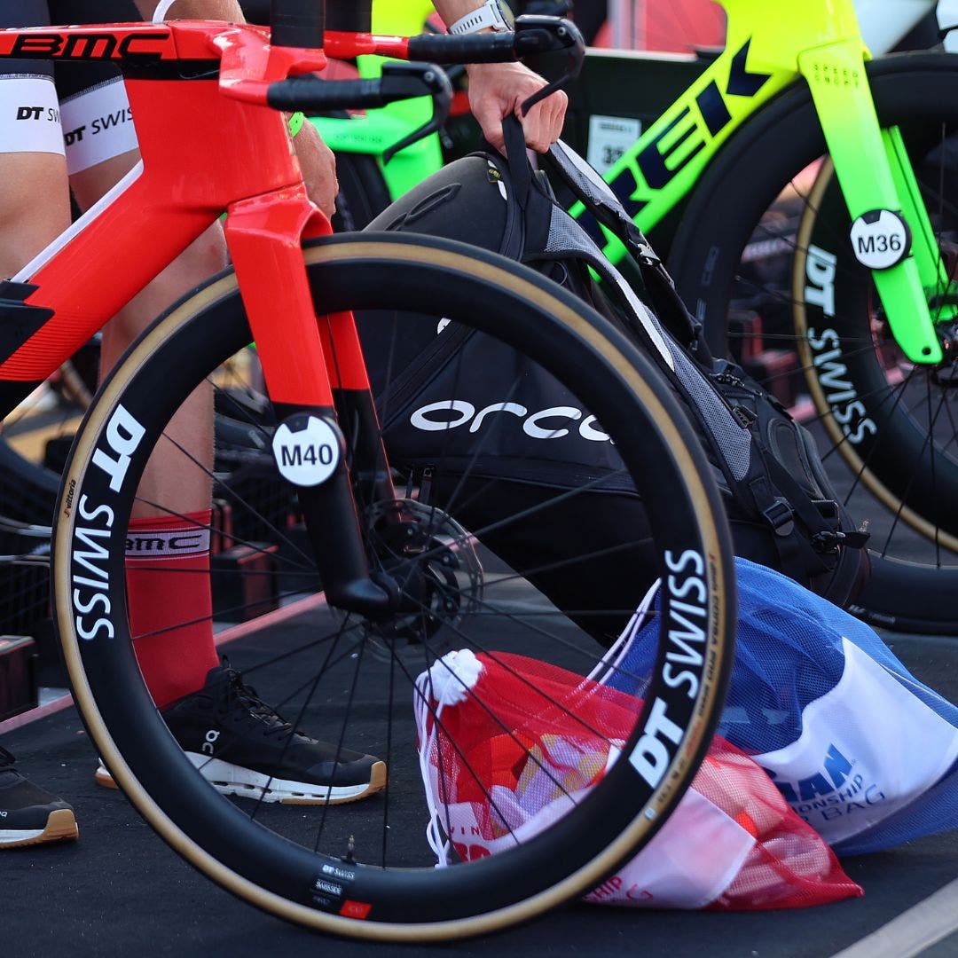 RaceRanger anti-drafting technology made its mark on triathlon in 2024, with the devices spotted at Ironman, T100, Challen