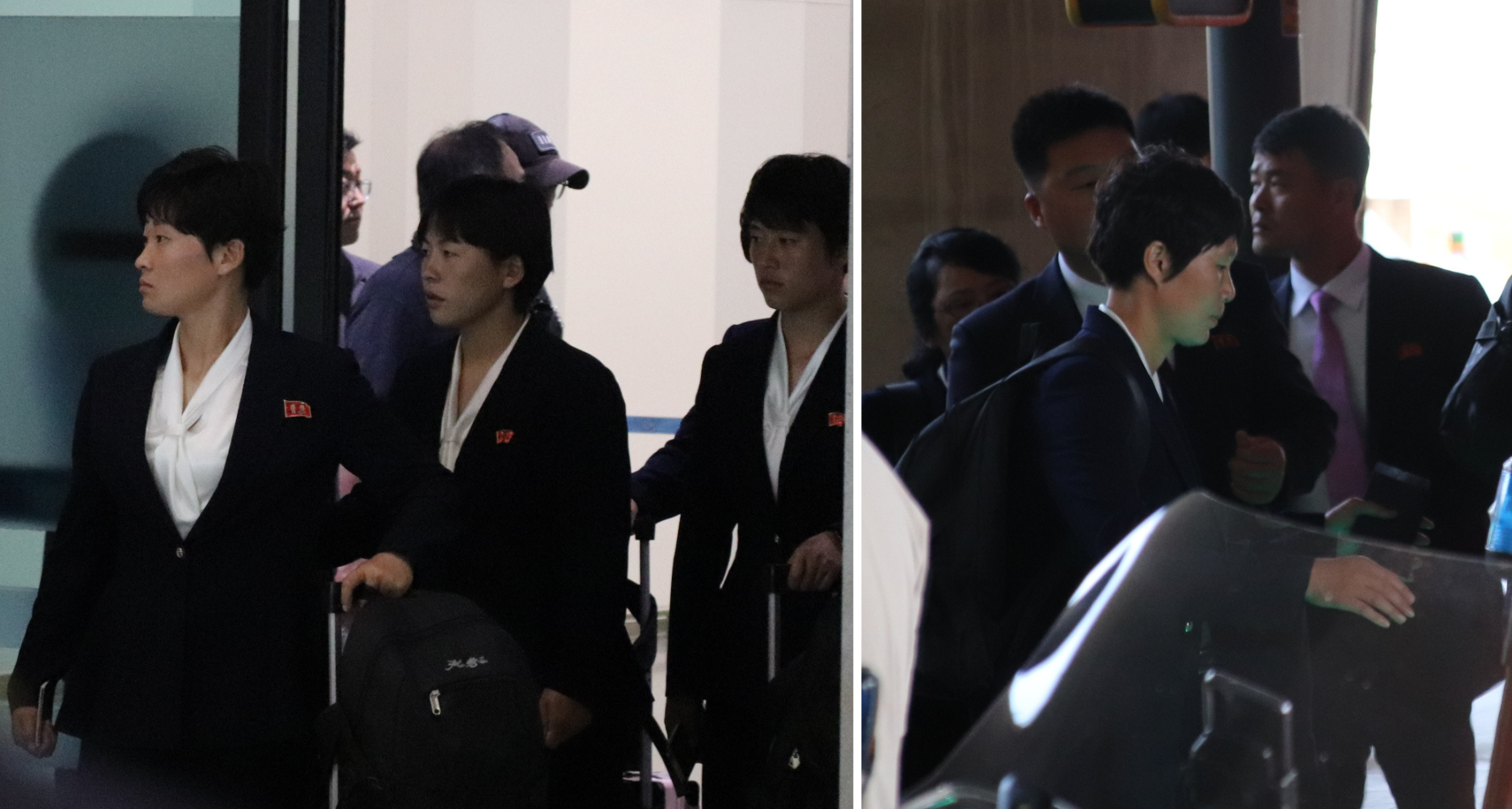 North Korean soccer team appears in rare press conference before game in South