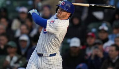 Busch, Crow-Armstrong help Chicago Cubs beat Cincinnati Reds for their eighth straight win