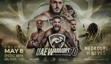 UAE Warriors 70 is our regional show of record this week. Come check out regional mma to make some picks, predictions & bet