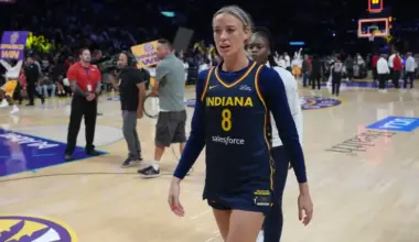 Sophie Cunningham’s arrival outfit before Fever-Sparks game quickly went viral image