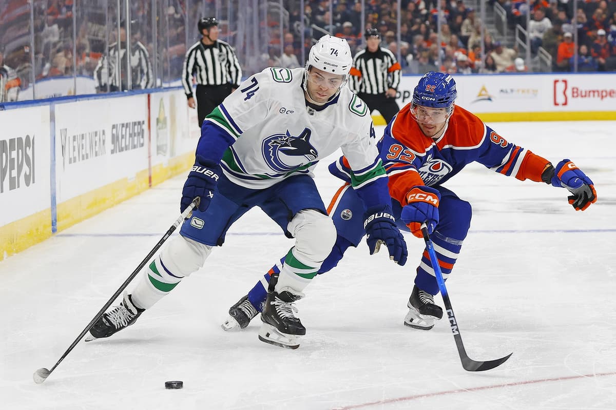 Could Canucks’ Jake DeBrusk be an offseason solution for the eliminated Oilers?