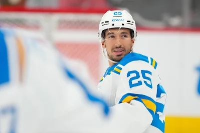 St. Louis Blues forward Jordan Kyrou St. Louis Blues forward Jordan Kyrou