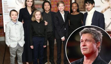 Another of Brad Pitt's children files to legally drop actor's last name