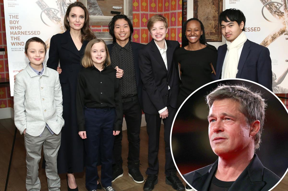 Another of Brad Pitt's children files to legally drop actor's last name