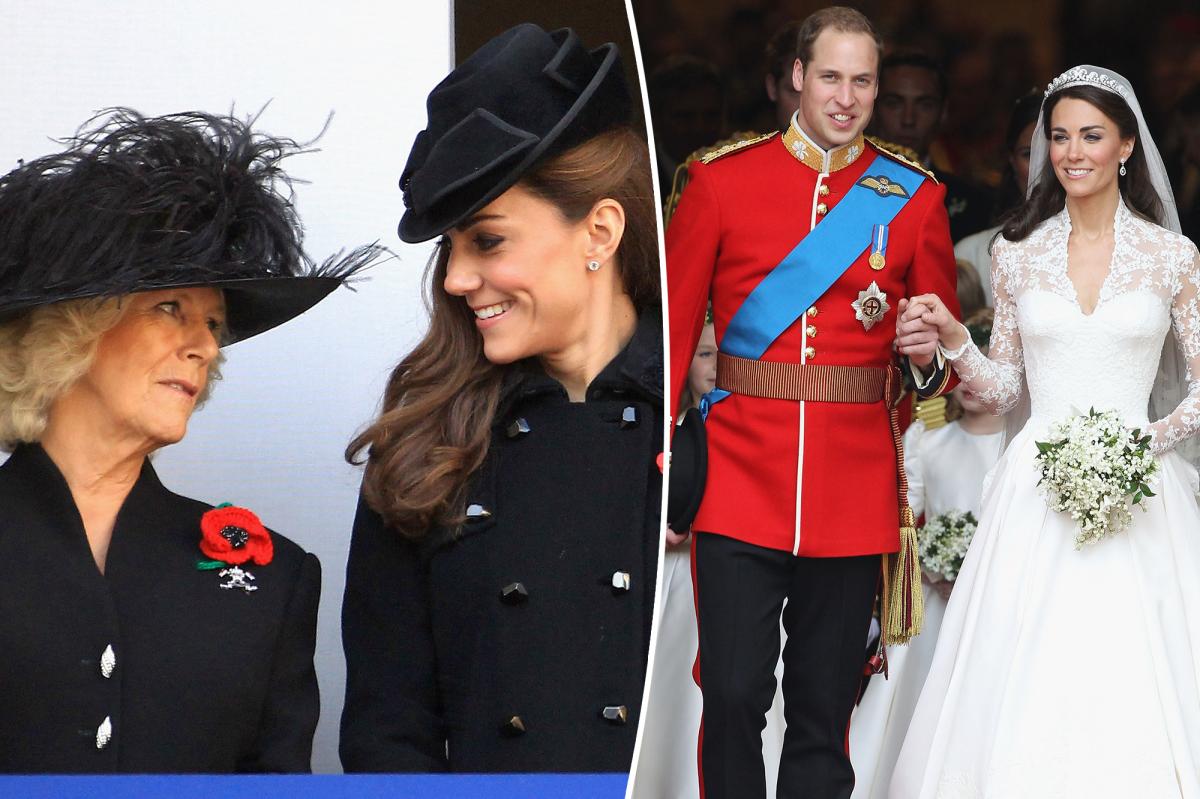 Queen Camilla objected to Prince William marrying 'common' Kate Middleton: author