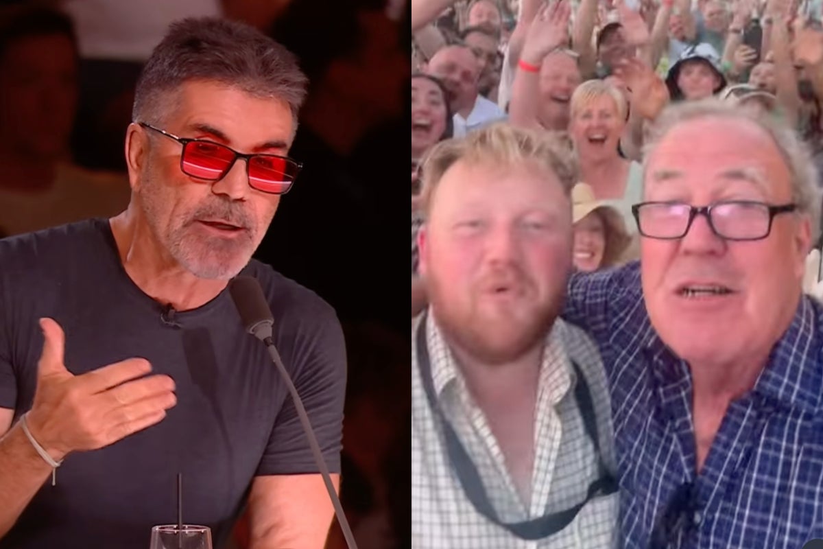 Jeremy Clarkson’s choir makes it to Britain’s Got Talent final – to the annoyance of Simon Cowell