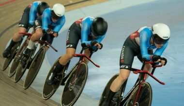 Cycling Canada pauses women's team pursuit, 2028 Olympics unclear